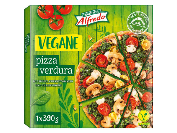 TRATTORIA ALFREDO Vegane Steinofenpizza