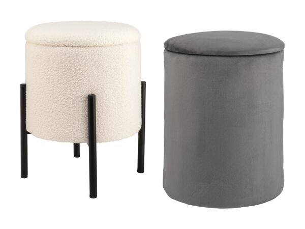 Pouf avec rangement