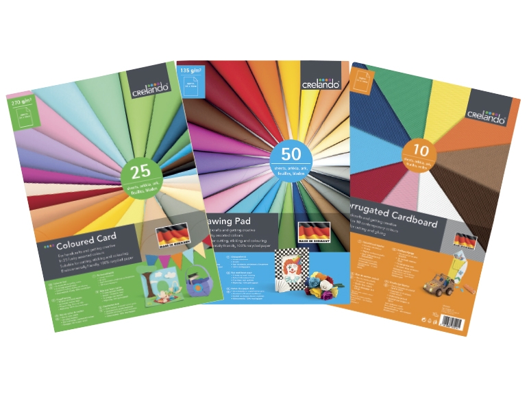 CRELANDO Craft Pad Assortment