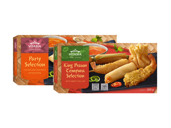 Oriental Starter Selection with Dip