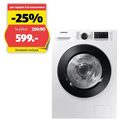 SAMSUNG Lave-linge séchant WD4000, noir, WD80T4049CE/WS