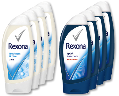 Gel doccia REXONA