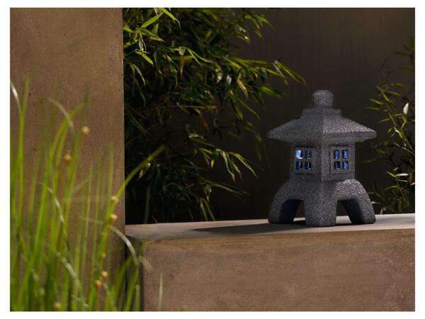 Solar Light Buddha Figure