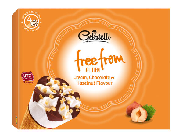 Glutenfreie Eis-Waffeltüten