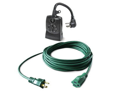WORKZONE 25' Power Cord or Outdoor Timer