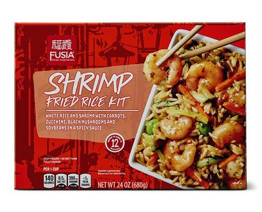 Fusia Asian Inspirations 
 Shrimp Fried Rice or Kung Pao Noodles with Shrimp Meal Kit