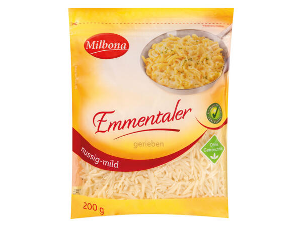 MILBONA Emmentaler gerieben