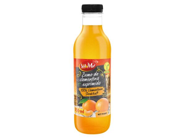 Frischer Clementinen Direktsaft