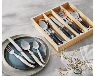 Lou Laguiole Cutlery Set 24pk