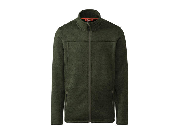Crivit Adults' Knitted Fleece Jacket
