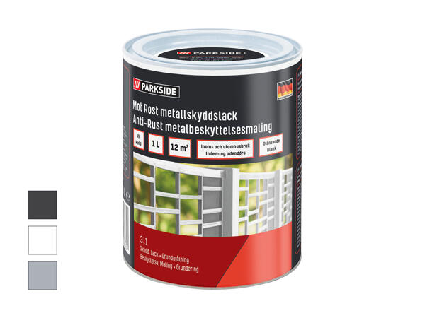 PARKSIDE(R) Antirust metalbeskyttelsesmaling
