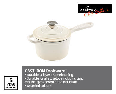 Cast Iron Saucepan 16cm