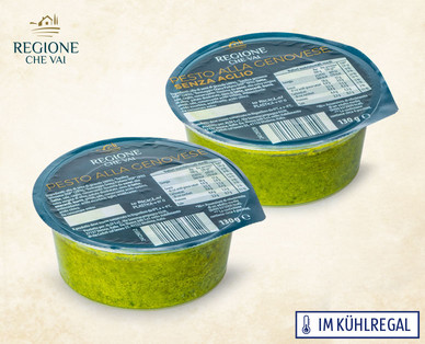 REGIONE CHE VAI Pesto/Pesto ohne Knoblauch