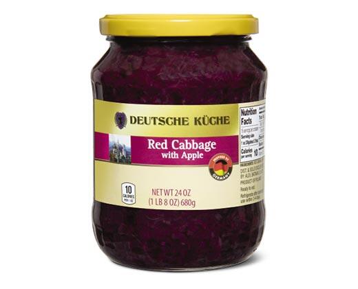 Deutsche Küche 
 German Style Red Cabbage with Apples