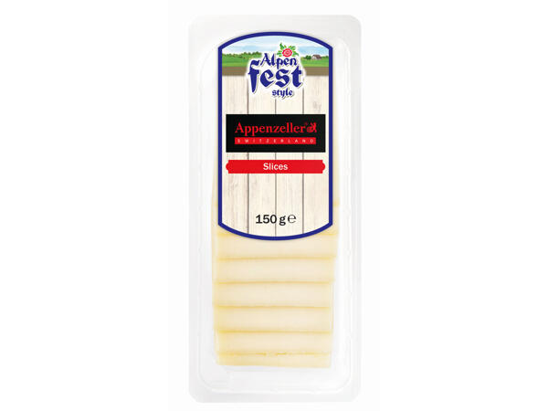 Fromage suisse en tranches