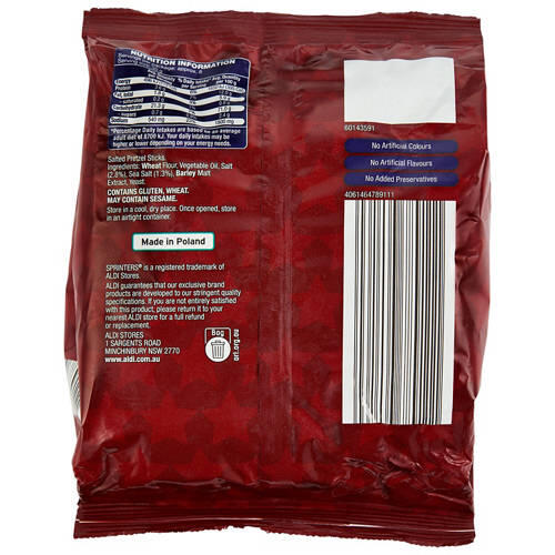 Pretzel Sticks 250g