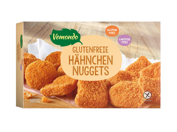 Glutenfreie Hendl Nuggets