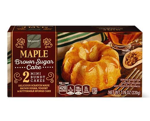 Belmont 
 Maple Brown Sugar or Pumpkin Pecan Mini Bundt Cake