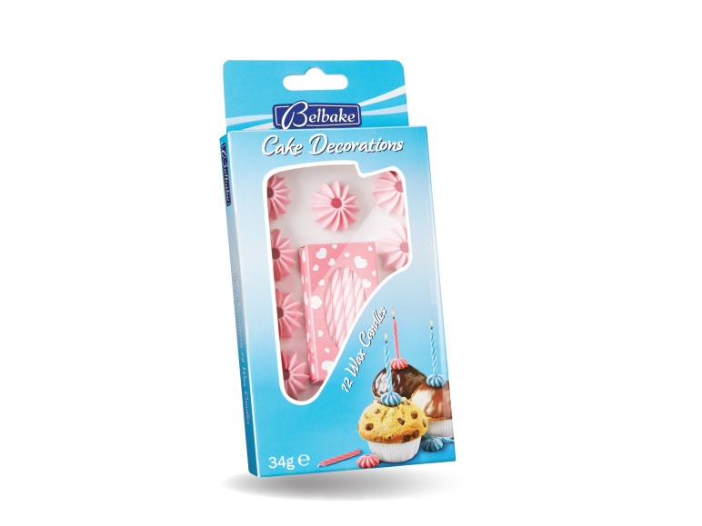 Kaars- en suikerdecoratie