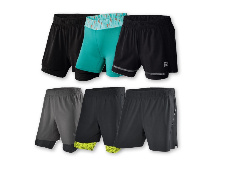 CRIVIT PRO Ladies' or Men's Running Shorts