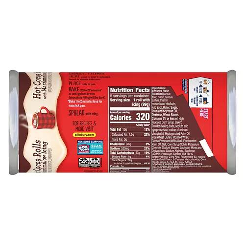 Grands! Hot Cocoa Rolls, 5 count