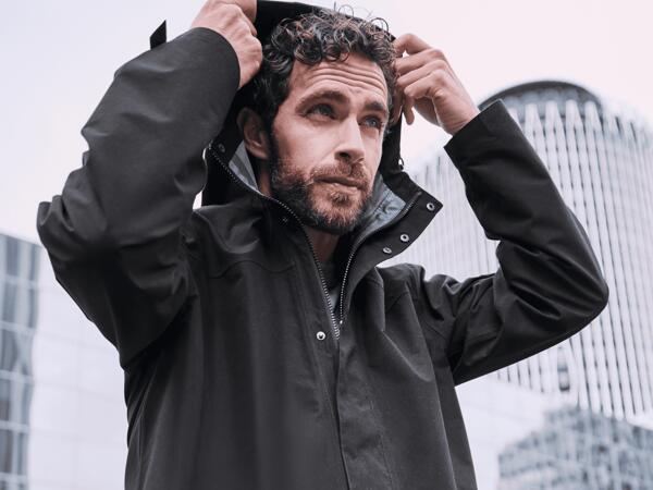 Herren Regenparka
