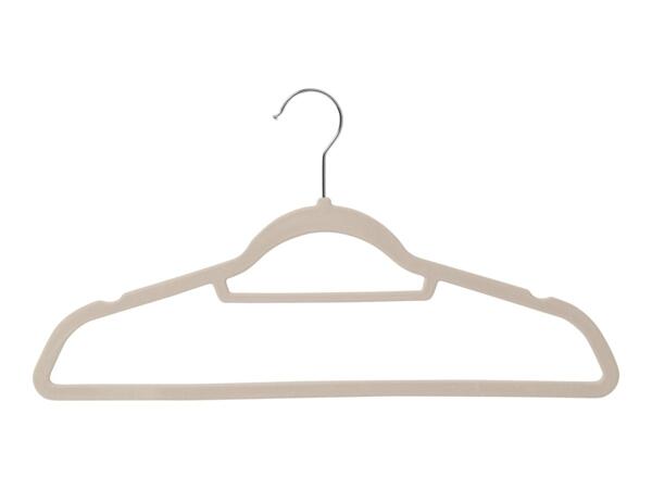 Livarno Home Coat Hangers - 10 pack Beige