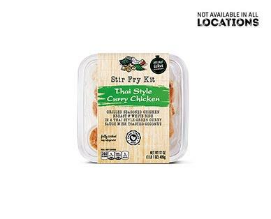 Park Street Deli Kung Pao or Thai Curry Chicken Stir Fry Kit