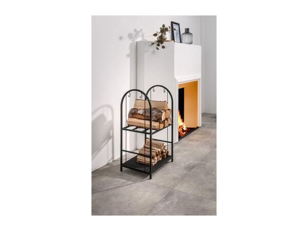 Livarno Home Firewood Rack