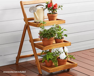 Timber Planter Stand