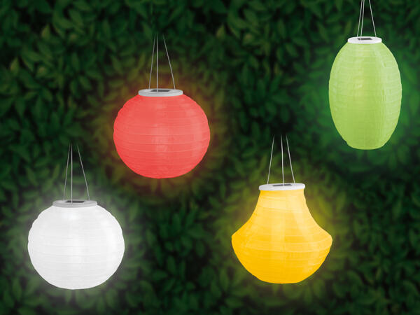 Lampion solaire à LED
