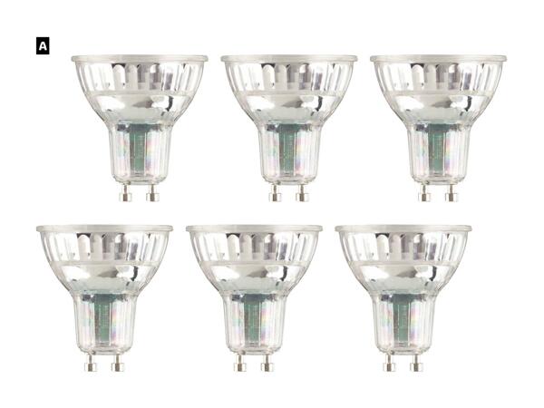 LIVARNO HOME(R) LED-pære 6-pak