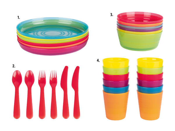 Set de vaisselle/couverts, XXL