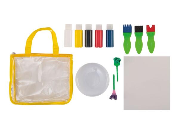 Crelando Kids' Painting Set - Painting Set With Effect Brushes
