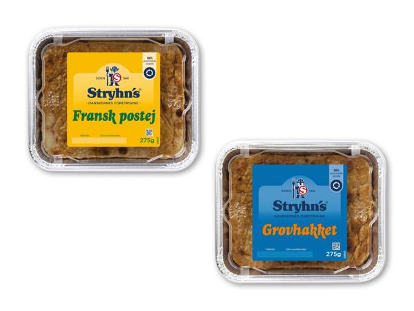 Stryhn's grovhakket eller fransk leverpostej