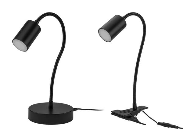 Lampe à pince à LED/​lampe de table à LED