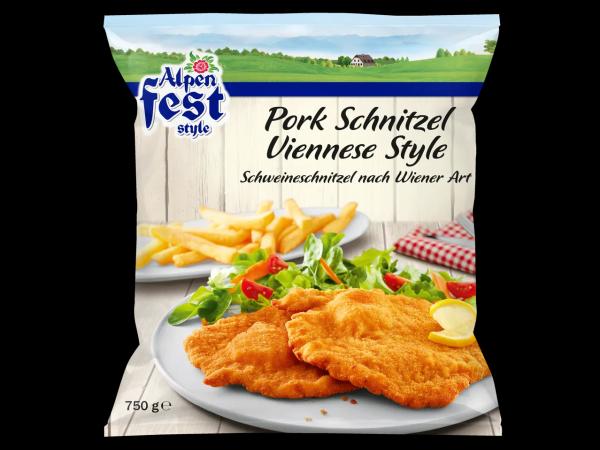 Viennese Style Pork Schnitzel