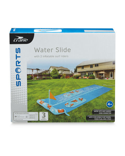 Crane Double Water Slide Blue