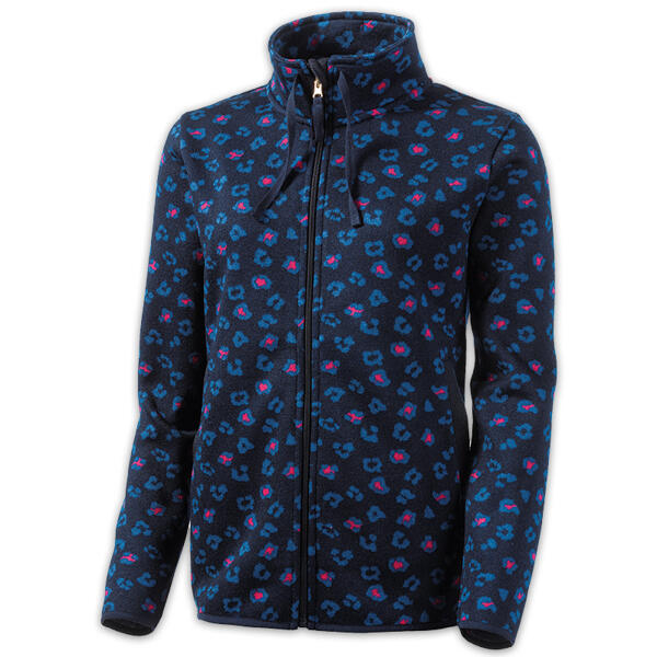 Strickfleece-Jacke