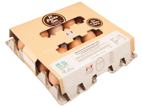 Österreichische Eier aus Bodenhaltung