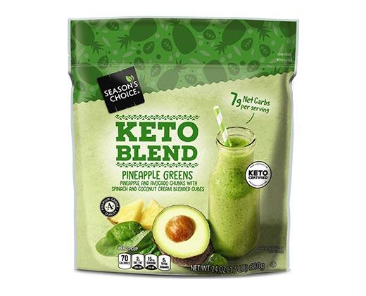 Season's Choice 
 Cherry Berry or Pineapple Greens Keto Blends
