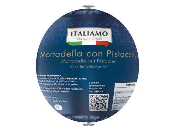 Mortadella con Pistacchi