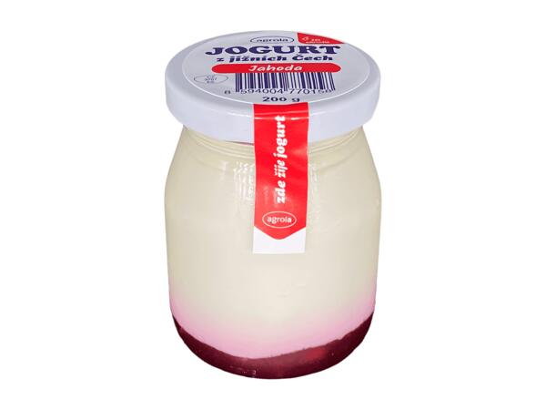 AGRO-LA Jihočeský jogurt jahoda