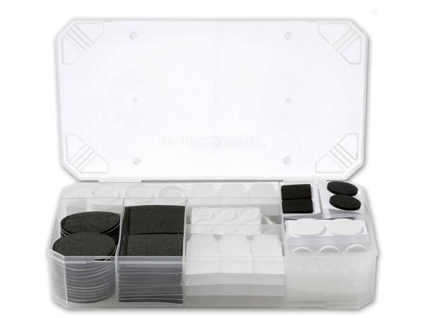 Antirutsch- und Schutzpuffer-Set, 330-teilig/​Filzgleiter-Set, 275-teilig