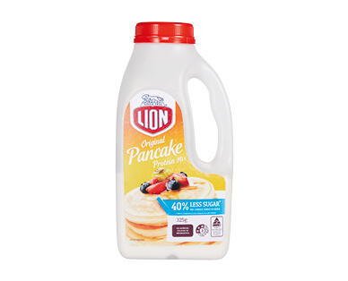Lion 40% Less Sugar Protein Original Pancake Shake 325g