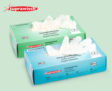 SUPRAWISCH Einweg-Handschuhe