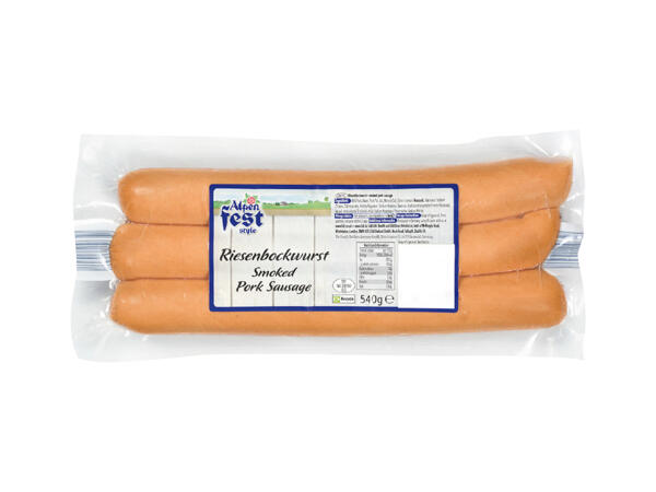 Alpenfest Smoked Sausages