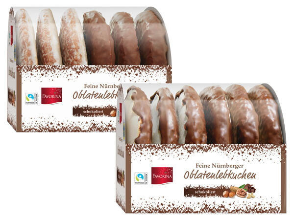 Feine Nürnberger Oblaten-Lebkuchen