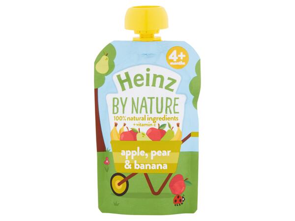 By Nature Apple Pear & Banana Pouch
