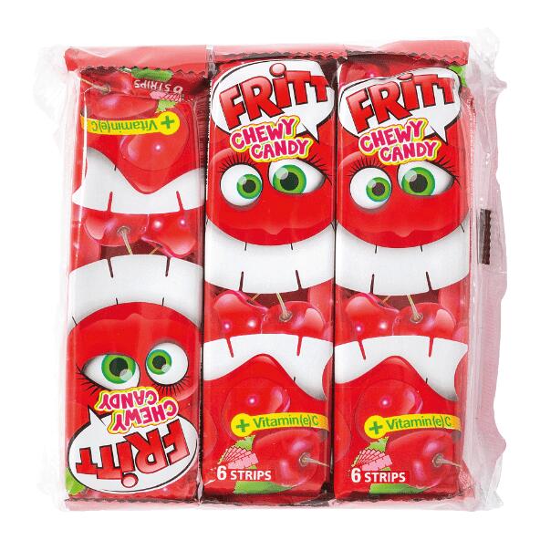 FRITT(R) 				Bonbons à mâcher, pack de 3
